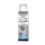 ⁦علبة بنط حدادى 10قطع قطر 2.2 مم بوش BOSCH HSS-G 2.2 MM  10 PCS⁩ - الصورة ⁦3⁩