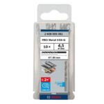 ⁦علبة بنط حدادى 10 قطع قطر 4.5 مم بوش BOSCH Hss-G 4.5 MM  10 PCS⁩ - الصورة ⁦2⁩