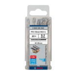 ⁦علبة بنط حدادى 10 قطع قطر 5.2 مم بوش BOSCH HSS-G 5.2 MM  10 PCS⁩ - الصورة ⁦2⁩