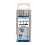 ⁦علبة بنط حدادى 10قطع قطر 6مم بوش BOSCH HSS-G 6MM  10 PCS⁩ - الصورة ⁦3⁩
