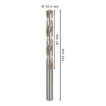 ⁦علبة بنط حدادى 5 قطع قطر 10 مم بوش BOSCH HSS-G 10 MM  5 PCS⁩ - الصورة ⁦3⁩