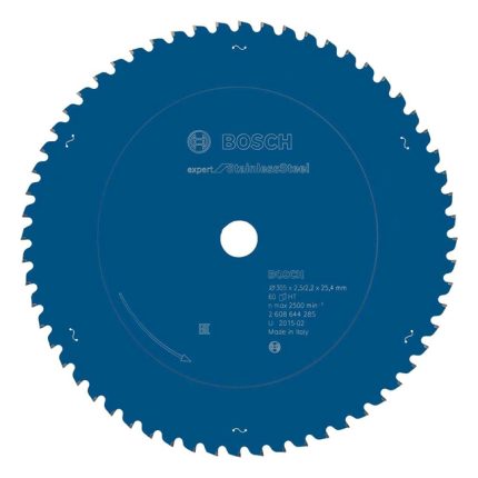 صينيه منشار 12 بوصه للاستانلس ستيل 60 سنه   BOSCH CSB Expert for Stainless Steel 305X4X25 (60)