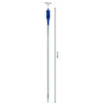 ⁦بنطه معلقه 16 مم BOSCH Self Cut Speed Spade Bit 16 x 400 mm⁩ - الصورة ⁦2⁩