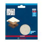 ⁦صنفره دائريه 125مم خشانه 100 5 قطع BOSCH M480,125mm, G 100 ,5 Pcs⁩ - الصورة ⁦2⁩