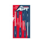 طقم مفكات ازرق 6 قطع اي بي تي APT AH114135077-06