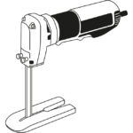 ⁦دليل مقص سفنج 300 مم BOSCH  Guide 300 mm for GSG⁩ - الصورة ⁦2⁩