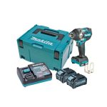 ⁦درل فك وربط بطاريه ماكيتا 1/2 بوصه 40 فولت 760 نيوتن 2 بطارية + شاحن MAKITA  TW008GM201⁩ - الصورة ⁦2⁩