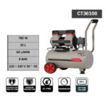⁦كمبروسر 30 لتر بدون زيت 780 وات كراون موديل - CROWN CT36108⁩ - الصورة ⁦3⁩