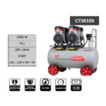 ⁦كمبروسر 70 لتر بدون زيت 2 وحده  1450 وات كراون موديل - CROWN CT36109⁩ - الصورة ⁦3⁩