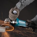 ⁦صاروخ جلخ ماكيتا 5بوصه / 1900 وات / 11000 لفه/دقيقه - 3.21 كجم MAKITA  AFT - SJS - Paddle switch GA5095X01⁩ - الصورة ⁦2⁩
