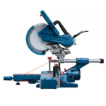 ⁦منشار بوش 10 بوصه 1800 وات لقطع الخشب والألومنيوم  BOSCH GCM 254 D PROFESSIONAL⁩ - الصورة ⁦4⁩