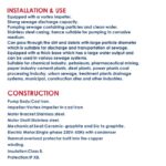 ⁦طلمبه غاطسة رواسب اي بي تي 0.3 حصان 1 فاز 20مم 3 بوصه APT GV2200 17.5M⁩ - الصورة ⁦3⁩