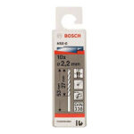 علبة بنط حدادى 10قطع قطر 2.2 مم بوش BOSCH HSS-G 2.2 MM  10 PCS