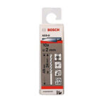 علبة بنط حدادى 10قطع قطر 2مم بوش BOSCH HSS-G 2 MM  10 PCS