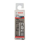 علبة بنط حدادى10قطع قطر1.5مم بوش BOSCH HSS-G 1.5 MM  10 PCS