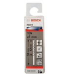 علبة بنط حدادى 10قطع قطر 1مم بوش BOSCH HSS-G 1MM  10PCS
