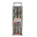 علبة بنط كوبلت للتخريم فى الاستانلس 5 قطع قطر 13 مم بوش BOSCH PACK OF 5 Metal Drill Bits HSS-CO 13X101X151