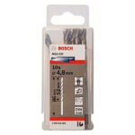 علبة بنط كوبلت للتخريم فى الاستانلس 10 قطع  4.8 مم بوش  BOSCH PACK OF  10 Metal Drill Bits  HSS-CO 4,8X52X86