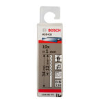علبة بنط كوبلت للتخريم فى الاستانلس 10 قطع 1مم بوش BOSCH  PACK OF  10 Metal Drill Bits  HSS-CO 1X12X34