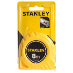 شريط قياس ستانلى 8 متر كاوتش فرنسى 16 قدم STANLEY
