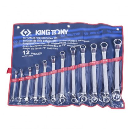 طقم مفتاح مشرشر 12قطعة  6 : 32مم كينج توني  KING TONY