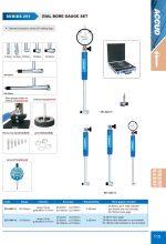 ⁦طقم جهاز قياس بيضاوى اكيود سلندرات بالساعة 2 فولت مقاس 35-160مم دقة 0.01مم ACCUD⁩ - الصورة ⁦2⁩