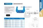 ⁦ميكرومتر ديسك اكيود 25/0مم دقة 0.01مم ACCUD⁩ - الصورة ⁦2⁩
