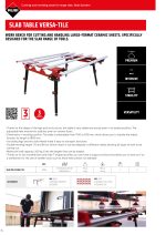 ⁦اكستنشن للترابيزة روبي 120 سم  RUBI   SLAB TABLE LENGTHEN ACCESSORY⁩ - الصورة ⁦2⁩