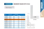 ⁦زاوية صلب مدرجة اكيود مقاس 125*80مم  ACCUD grade2⁩ - الصورة ⁦2⁩