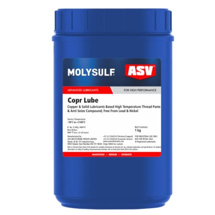 شحم مولى سولف حراري نحاسي 1100 درجة 1 كيلو جرام هندي MOLYSULF Copr LubE Past