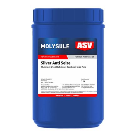 شحم مولى سولف هندي حراري الومنيوم - 900 درجة 500 جم  MOLYSULF Silver Anti Seize Paste