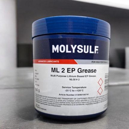 شحم مولى سولف متعدد الأغراض عالي الأداء - 180 درجة 500 جم هندي  MOLYSULF ML2 EP Grease