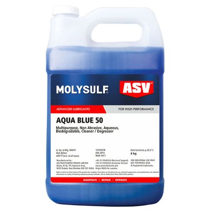 منظف زيوت وشحوم طبيعي بالماء مولى سولف 5 لتر هندي MOLYSULF Aqua Blue 50