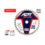 صنية فيديا خـشـب 250مم 3.2-25.4/30 مم 40 سن اي بي تي موديل APT DW6010411