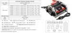 ⁦تنجر شحن وتقويم مارش كراون 12/24 فولت رقمي 300/50 امبير موديل CROWN CT37020⁩ - الصورة ⁦2⁩