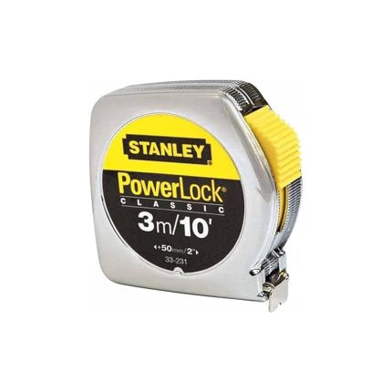 متر قياس نيكل 3 متر - 10" - 13مم   STANLEY Powerlock  0-33-231T