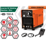 ماكينة لحام انفرتر 150 امبير 1 فاز شنطة بلاستك دي دبليو تي موديل DWT MMA-200MINI
