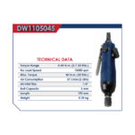 ⁦مفك هواء عدل 12000 لفة/دقيقة 45 نيوتن DW1105045 اي بي تي -APT⁩ - الصورة ⁦3⁩