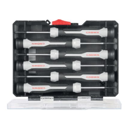 طقم مفكات إليكترونى 6 قطع كراون  CROWN  CPHDP-AXB6