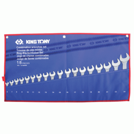 طقم مفتاح بلدي مشرشر18قطعة داخل جراب Tetron كينج تونيKING TONY