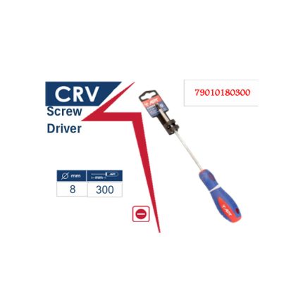مفك عاده  3 لون اي بي تي 8*300 مم اي بي تي موديل APT 79010180300