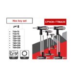 طقم الن توركس يد تي 8 قطع كراون CROWN CPHOH-TTMAX8