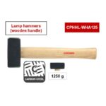 مطرقة صلب مربعة يد خشب كراون 1250 جم CROWN  CPHHL-WHA125