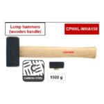 مطرقة صلب مربعة يد خشب كراون 1500 جم CROWN CPHHL-WHA150