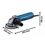 ⁦صاروخ تجليخ وقطيعه بوش 5 بوصه 1200 وات BOSCH GWS 12-125P⁩ - الصورة ⁦2⁩