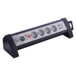 مشترك كمبيوتر كهرباء 4 فتحة 1.8متر برينشتول  كود 1156250534 ألماني  Brennenstuhl USB2