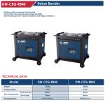 ⁦ثنايه حديد تسليح كهرباء  اي بي تي  32 مم 380 فولت 3000 وات APT DW-CEQ-RB40⁩ - الصورة ⁦2⁩