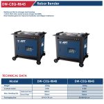 ⁦ثنايه حديد تسليح كهرباء 36 مم 380 فولت 4000 وات اي بي تي APT DW-CEQ-RB45⁩ - الصورة ⁦2⁩