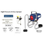 ⁦ماكينة رش دهانات ايرلس 1200 وات 1.6 لتر /دقيقه اي بي تي موديل APT  DW3912⁩ - الصورة ⁦2⁩