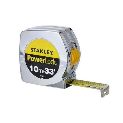 متر قياس نيكل 10متر 33 بوصة -25مم ستانلي STANLEY Powerlock STHT33463-8